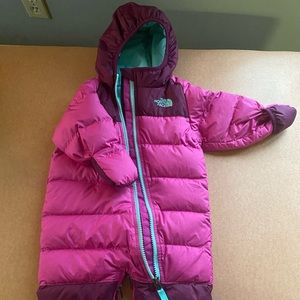 3-6 month girl’s snowsuit